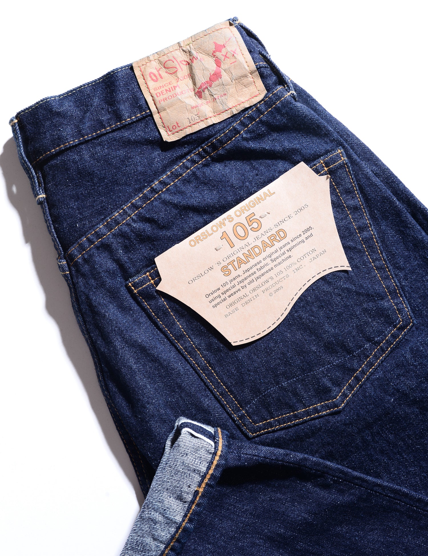 ORSLOW | 107 Ivy Fit Selvedge Denim Jeans 2 Year Wash | MEADOW
