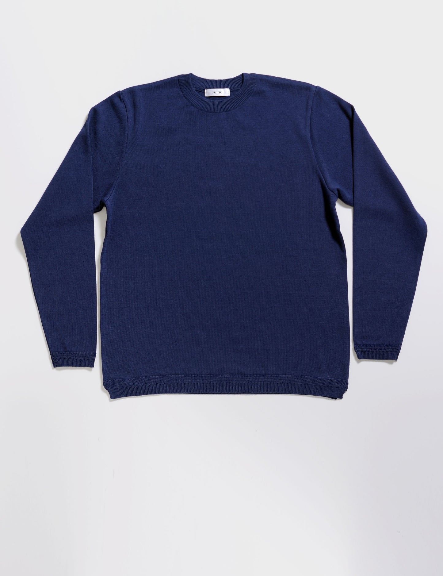 FINAL SALE: Knit Cotton Sweater - Midnight Blue