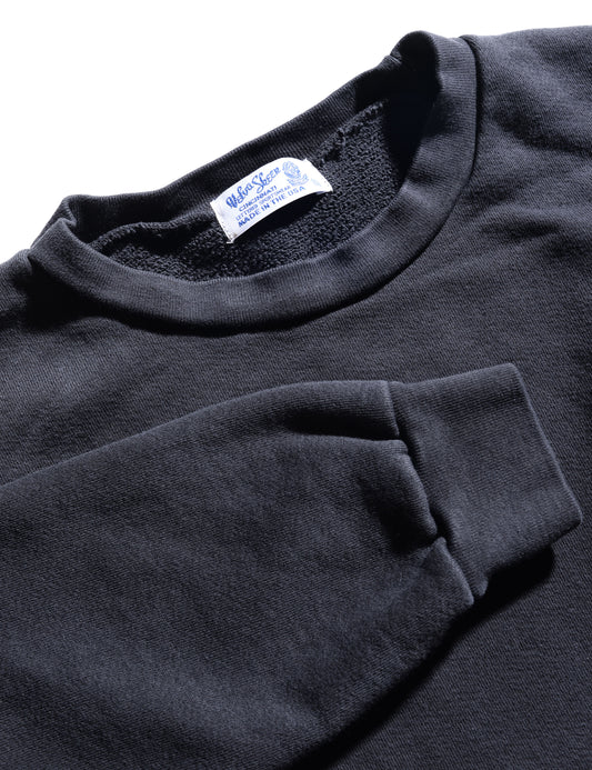 New Crew Sweatshirt in Washed Black