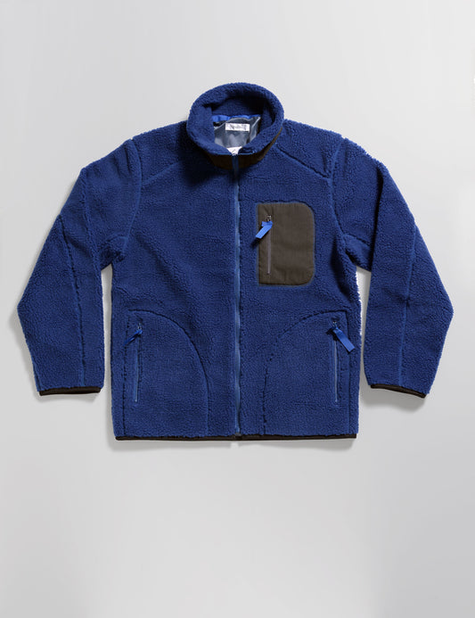 Fleece Blouson - Royal Blue