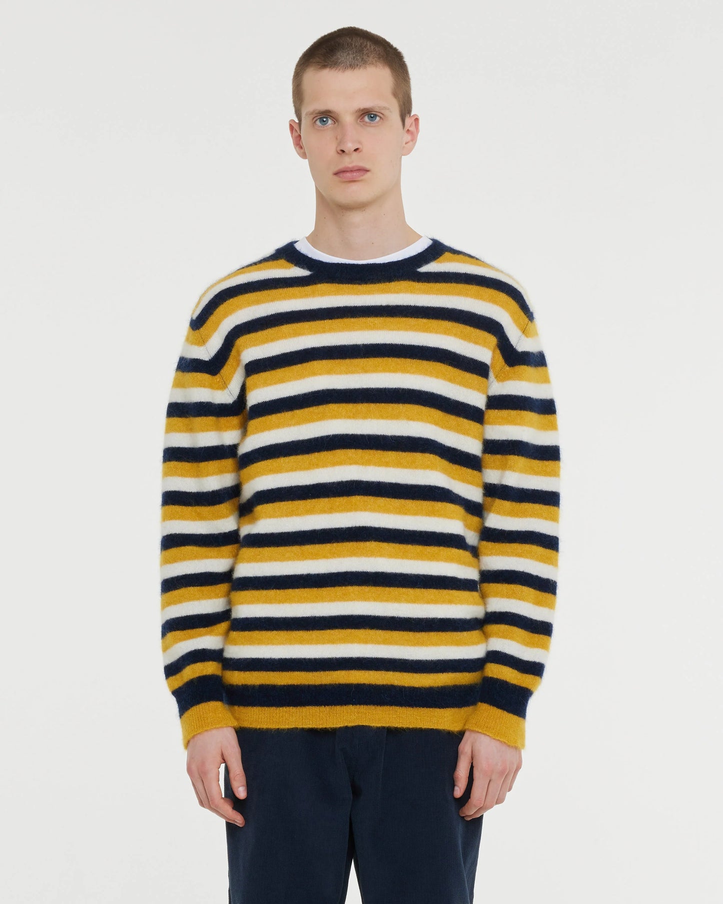 National Park Striped Sweater - Yellow