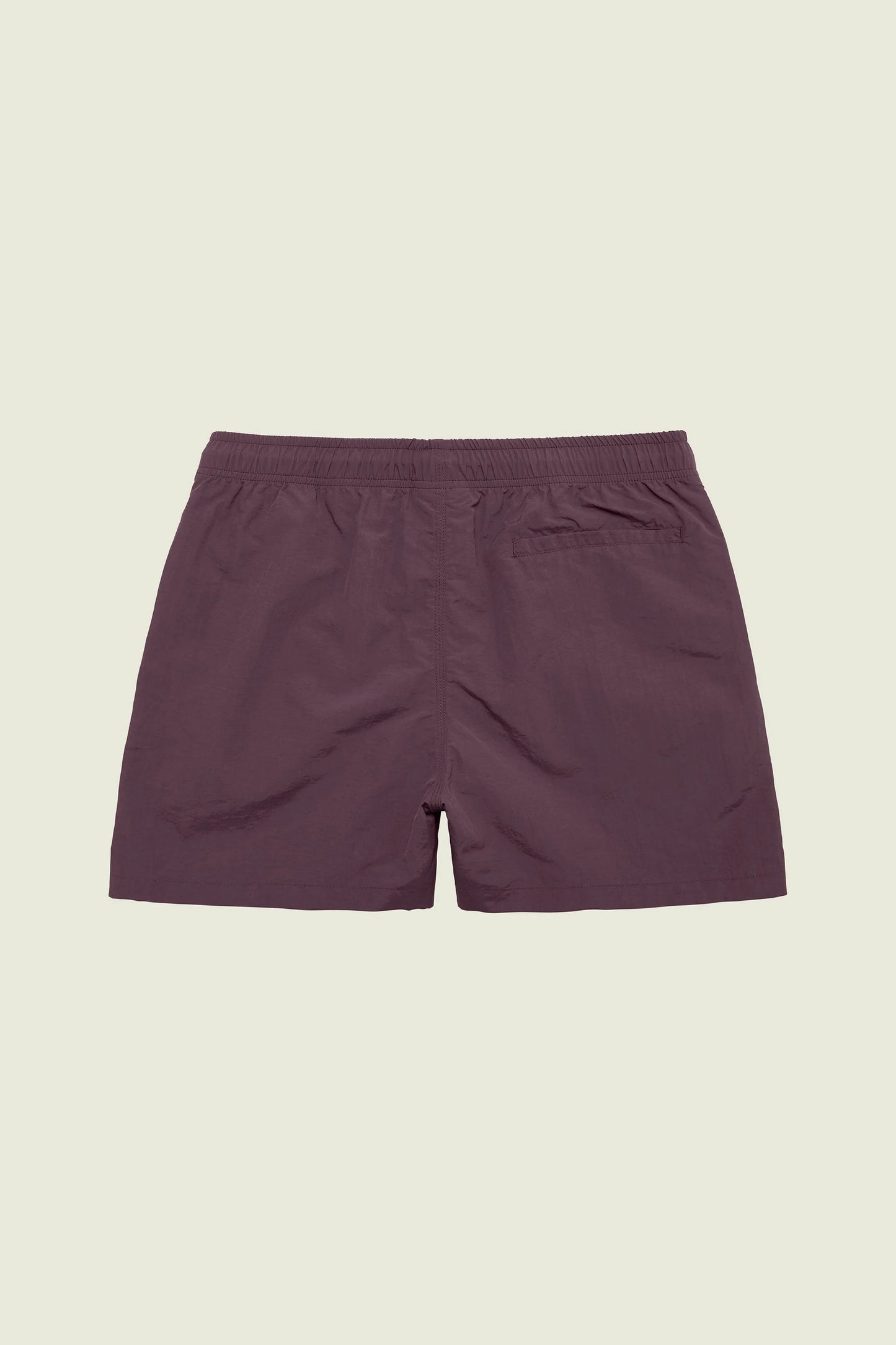 Plum Nylon Swim Shorts