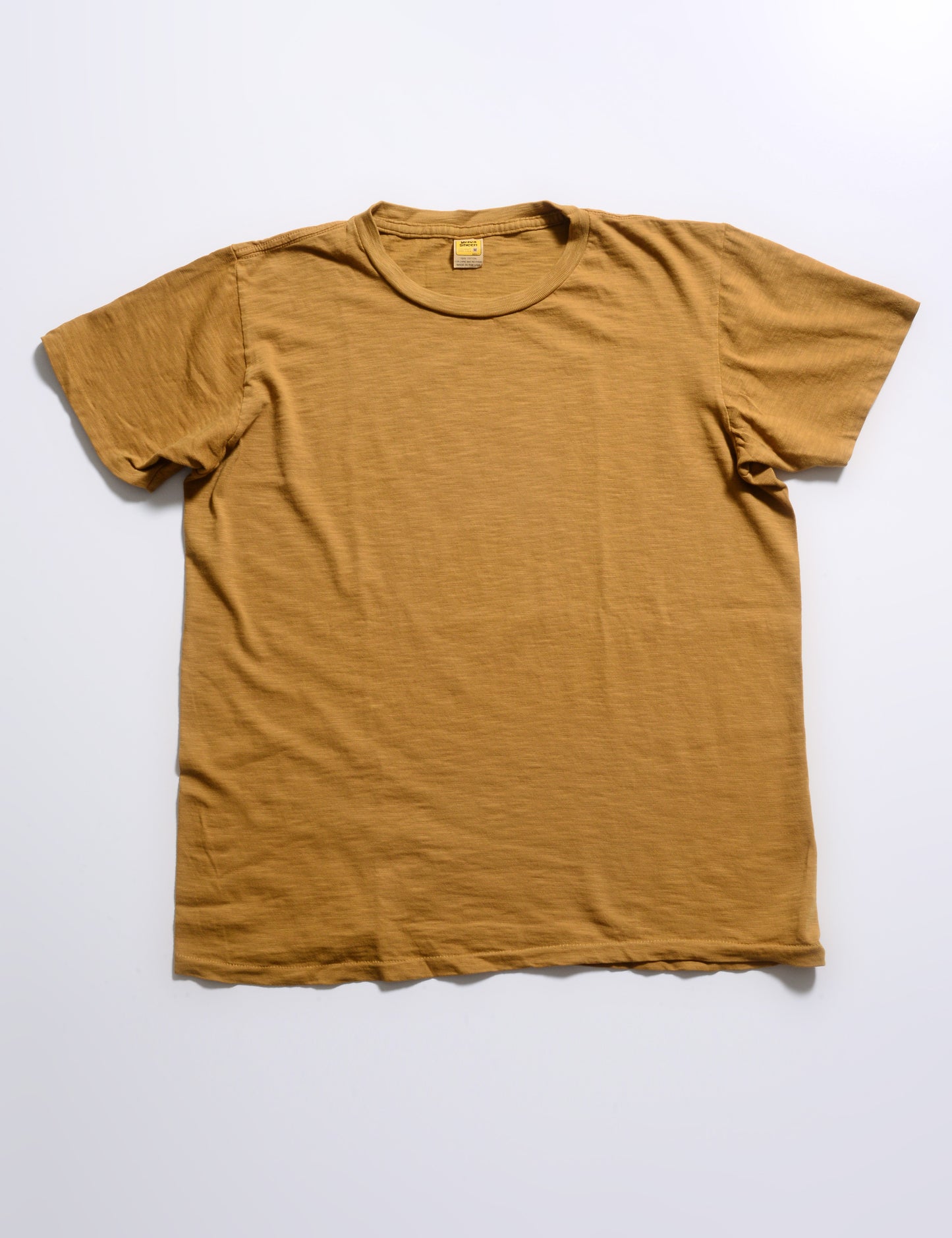 FINAL SALE: Crewneck T-Shirt in Mustard