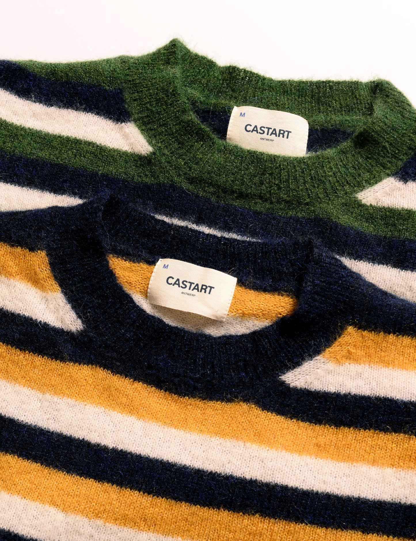 National Park Striped Sweater - Green