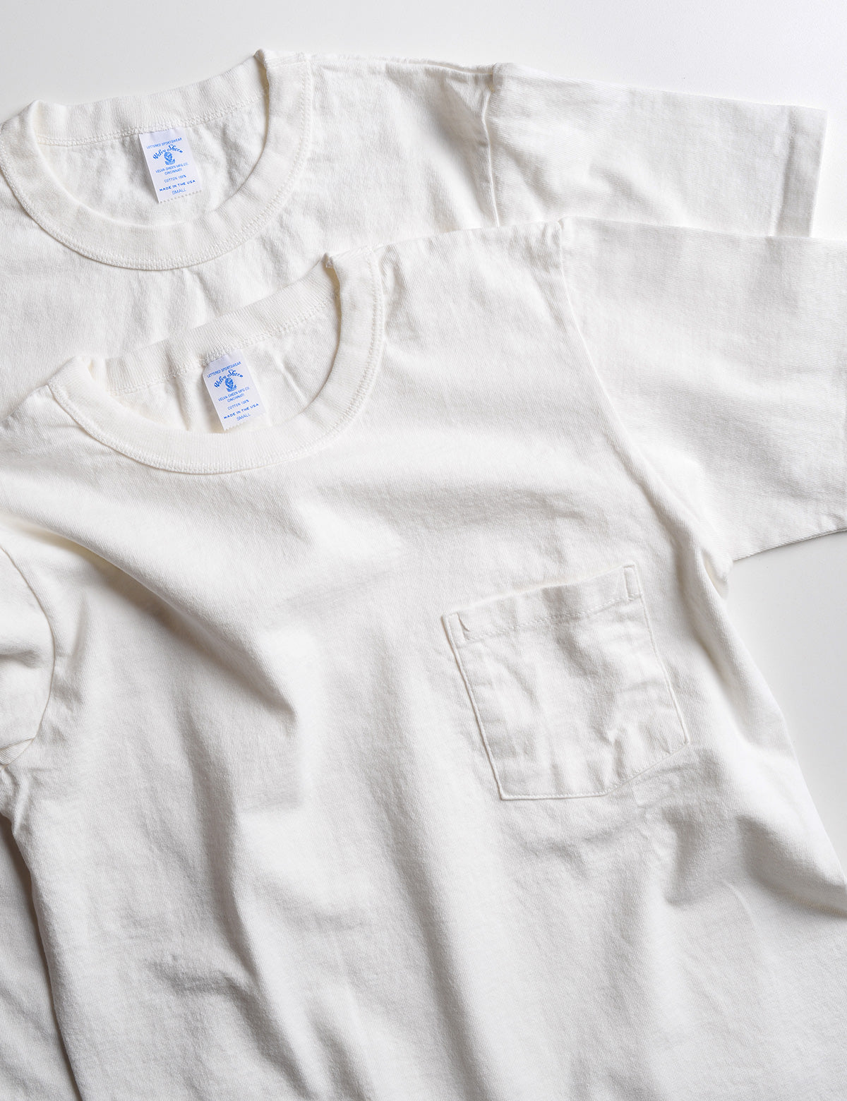 Tailors White 2-Pack Sleeve – Tee Pocket in Short Brooklyn